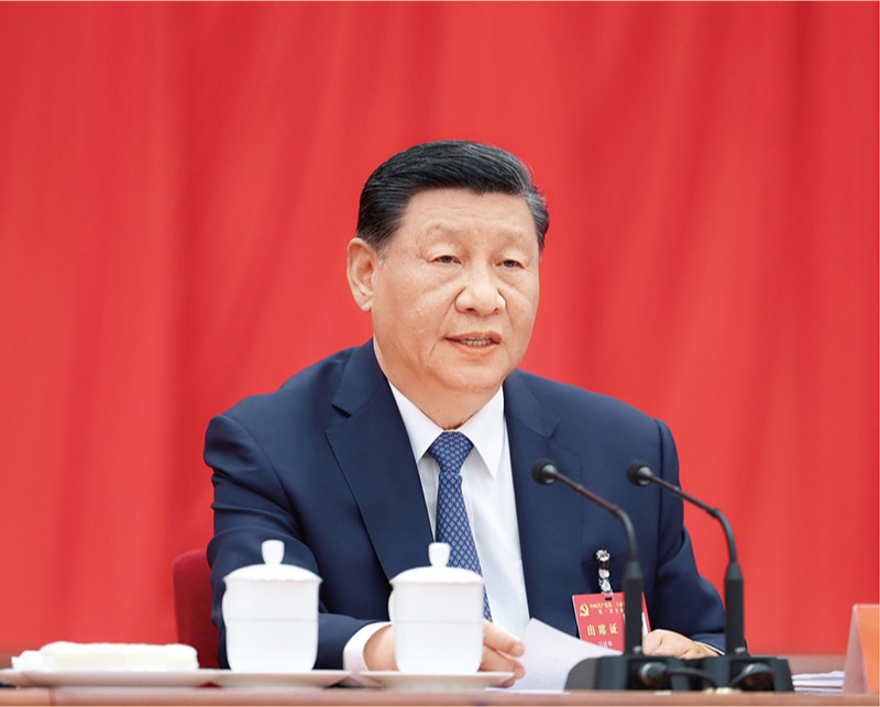 　　中國(guó)共產(chǎn)黨第二十屆中央委員會(huì)第三次全體會(huì)議，于2024年7月15日至18日在北京舉行。中央委員會(huì)總書(shū)記習(xí)近平作重要講話。 新華社記者 鞠鵬/攝